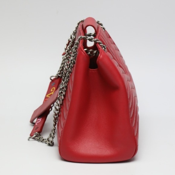 Louis Vuitton New Wave Chain Tote Shoulder Bag Red+ - Picture 3 of 9